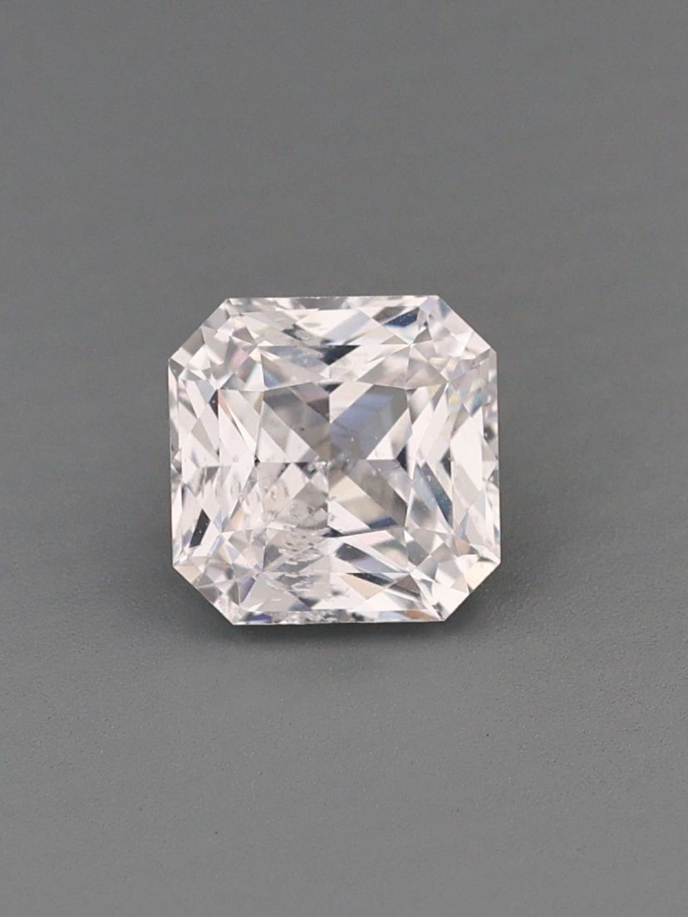 2.02 ct White, Radiant Cut Sapphire