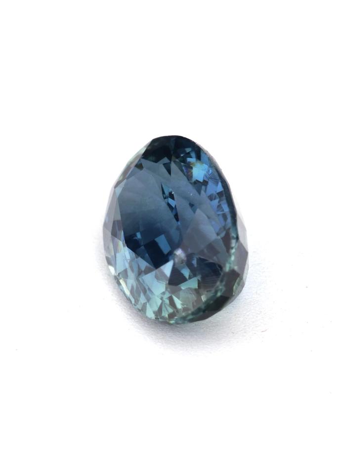 Nangi fine jewelry - teal / Peacock gemstone in gold