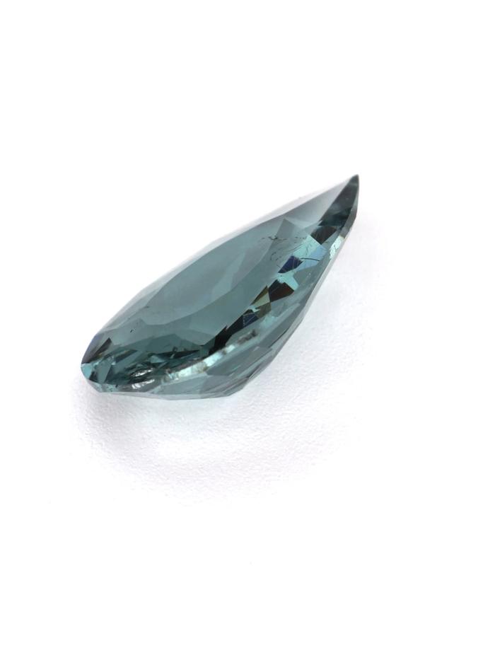 Nangi fine jewelry - teal / Peacock gemstone in gold