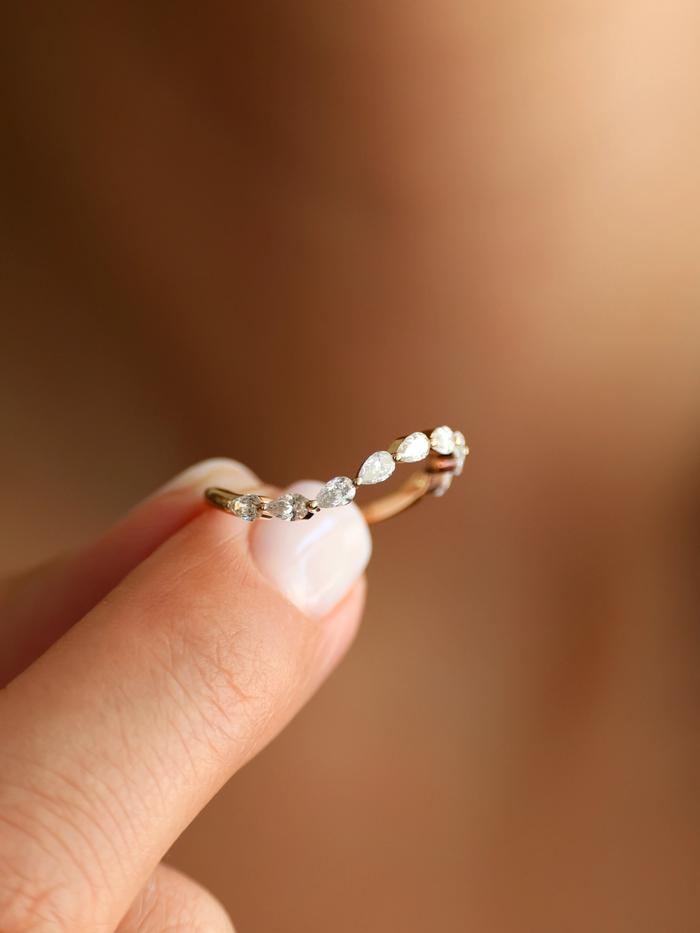 Nangi fine jewelry - ring in yellow gold