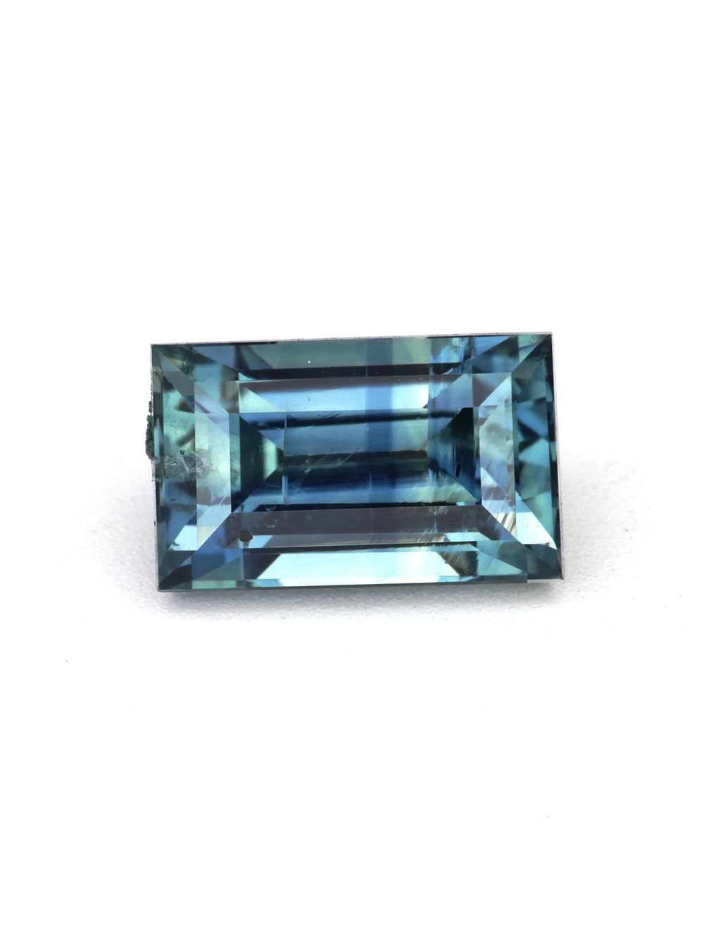 Blue Ember Sapphire — 1.09 ct Emerald Cut