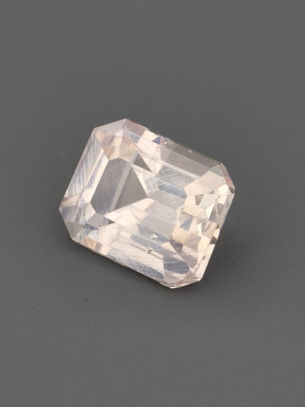 Cameo Sapphire — 0.50 ct Emerald Cut