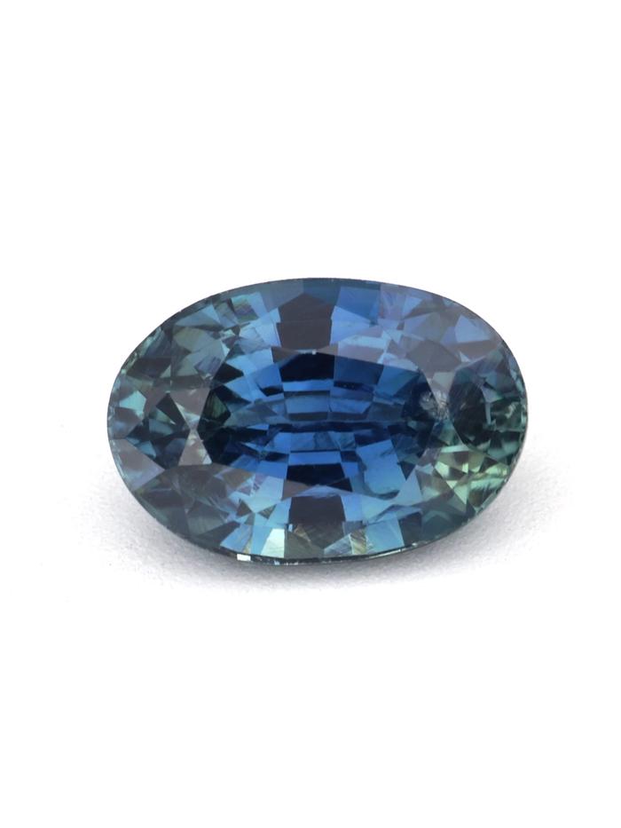 Nangi fine jewelry - teal / Peacock gemstone in gold