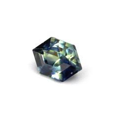 Nangi fine jewelry - teal / Peacock gemstone in gold