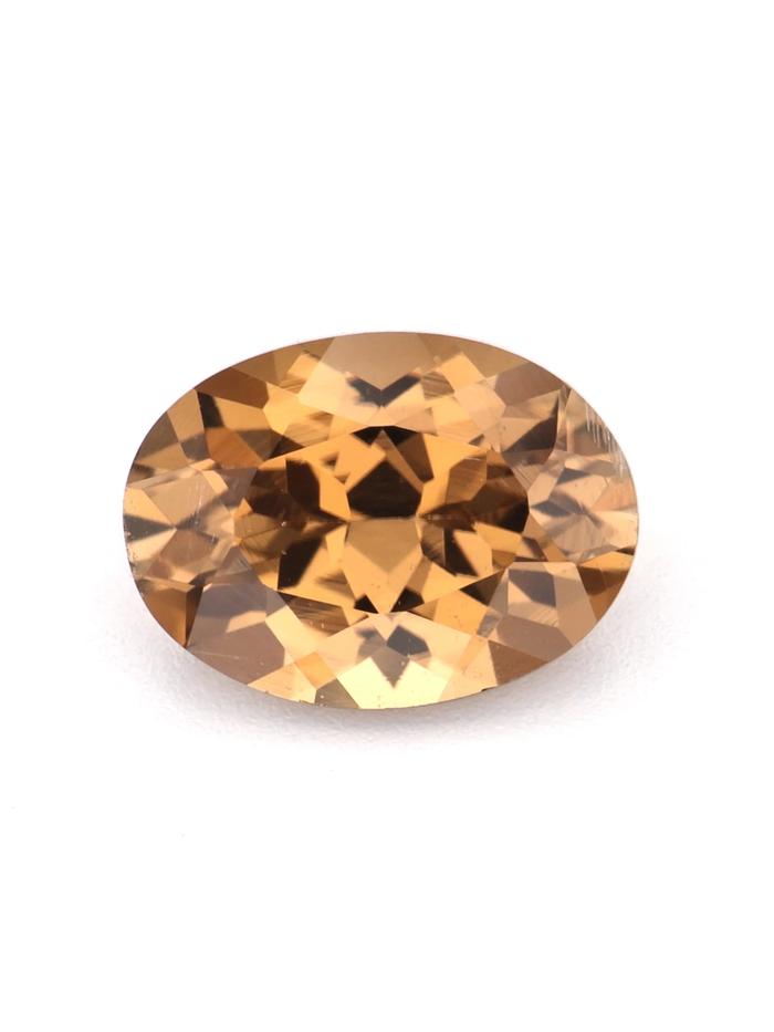 Nangi fine jewelry - orange gemstone in gold