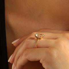 Nangi fine jewelry - yellow iolite ring in yellow gold