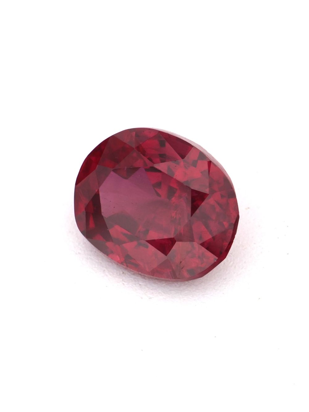 0.49 ct Unheated Royal Red Ruby, Oval