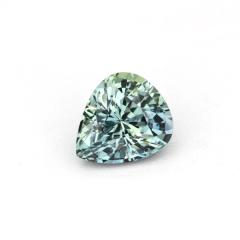 Nangi fine jewelry - teal / Peacock gemstone in gold