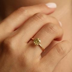 Nangi fine jewelry - yellow ring in yellow gold