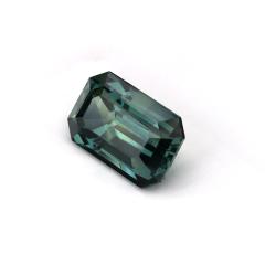 Nangi fine jewelry - teal sapphire gemstone in gold