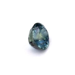 Nangi fine jewelry - teal / Peacock sapphire gemstone in gold