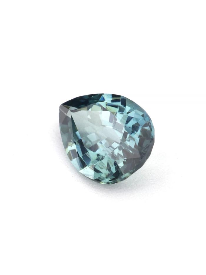 Nangi fine jewelry - teal / Peacock gemstone in gold