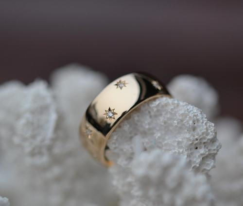 Nangi fine jewelry - ring in yellow gold