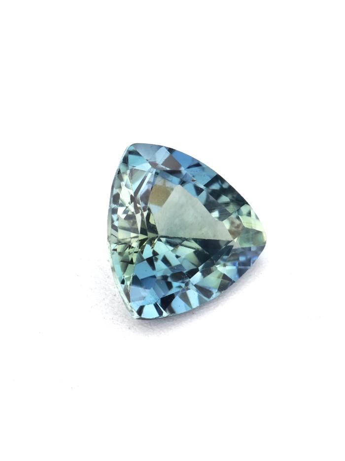 Nangi fine jewelry - teal / Peacock gemstone in gold
