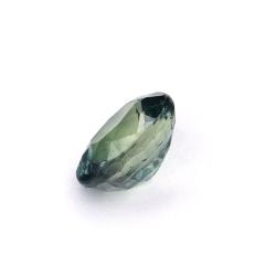 Nangi fine jewelry - teal / Peacock sapphire gemstone in gold
