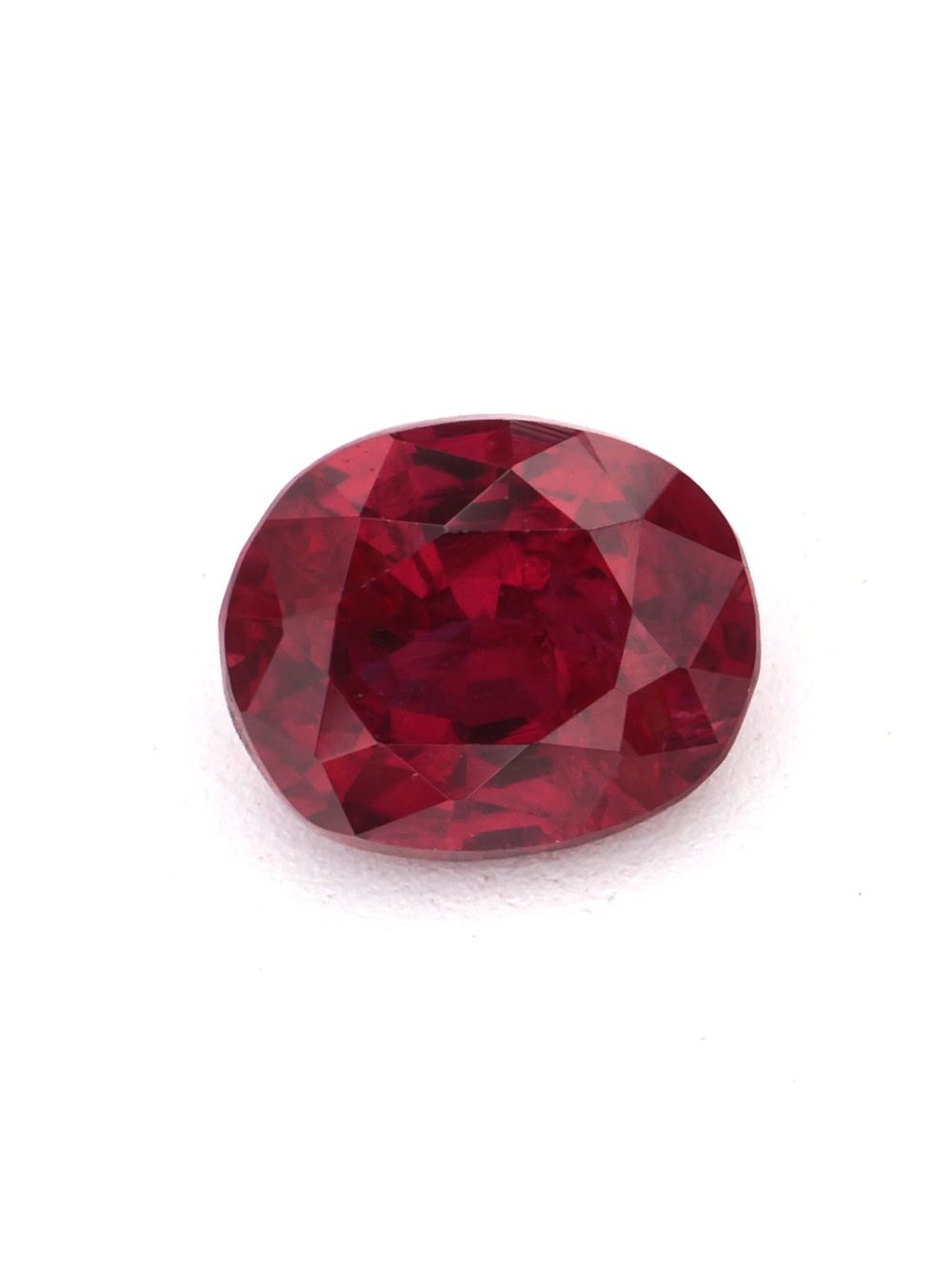 0.49 ct Unheated Royal Red Ruby, Oval