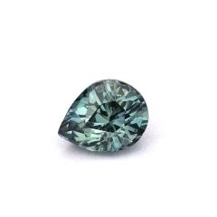 Nangi fine jewelry - teal / Peacock sapphire gemstone in gold