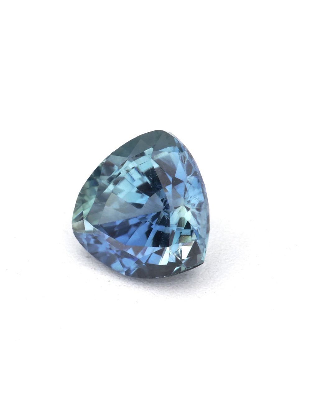 Indigo Tide Sapphire — 0.45 ct Trillion Cut