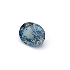 Nangi fine jewelry - teal / Peacock sapphire gemstone in gold