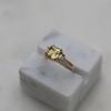 Nangi fine jewelry - yellow sapphire ring in yellow gold