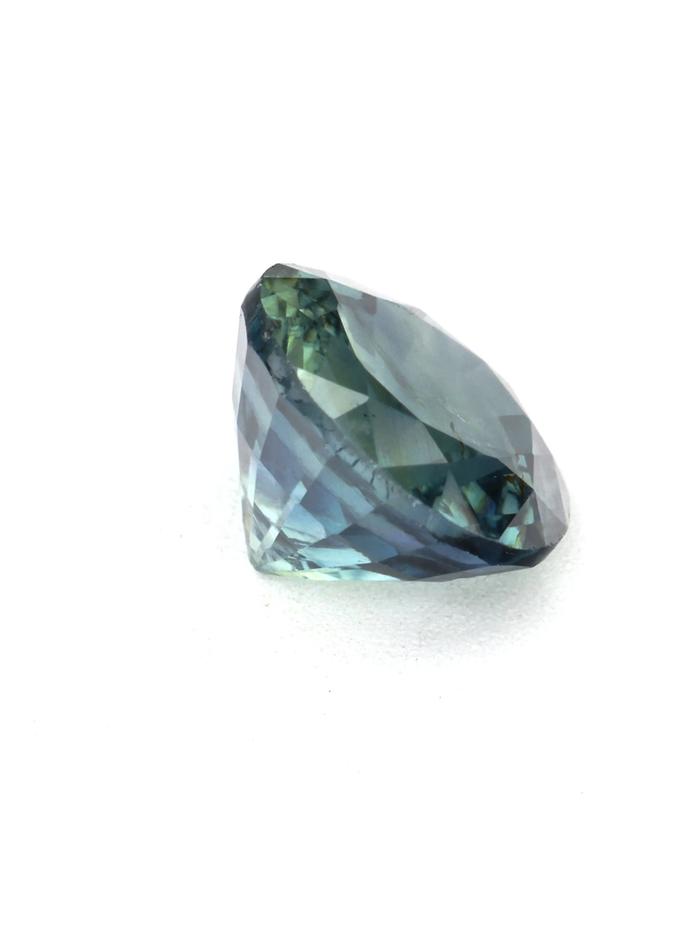 Nangi fine jewelry - teal / Peacock sapphire gemstone in gold