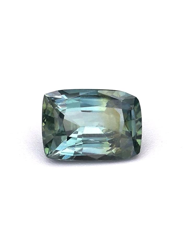 Nangi fine jewelry - teal / Peacock sapphire gemstone in gold