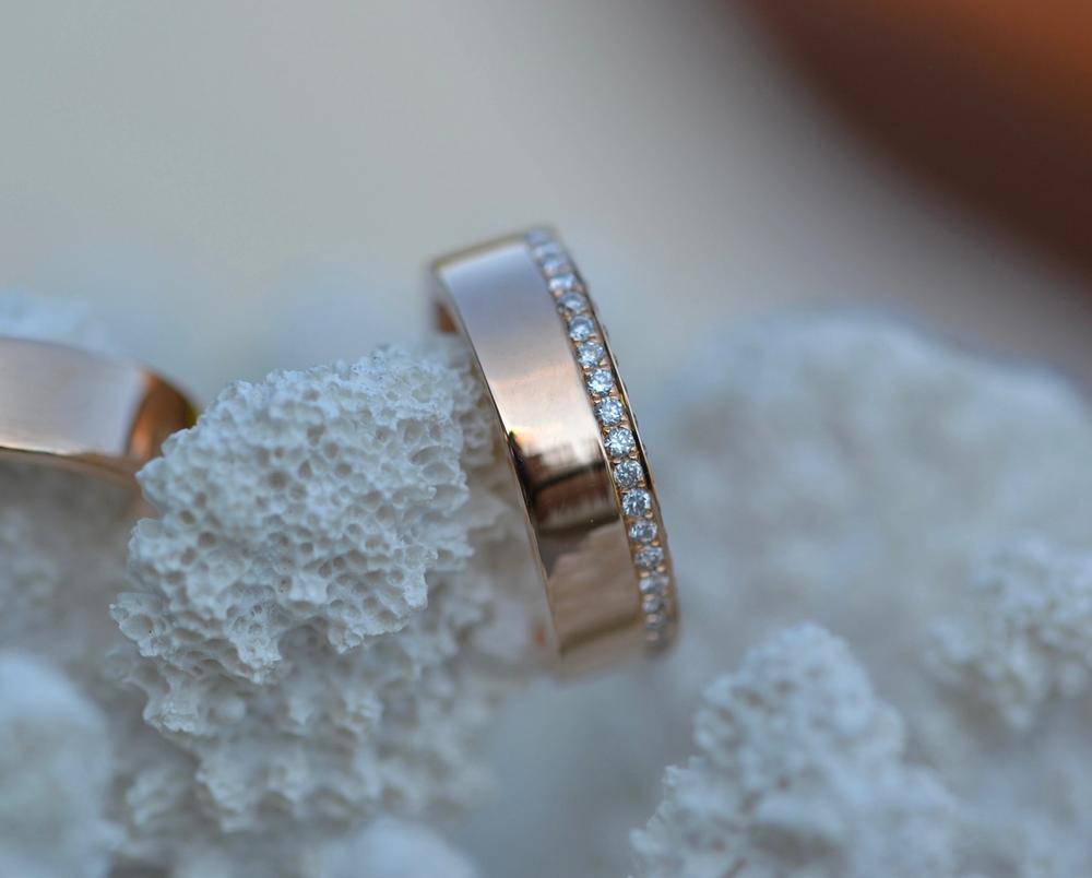 Nangi fine jewelry - lab-grown diamond ring in rose_gold
