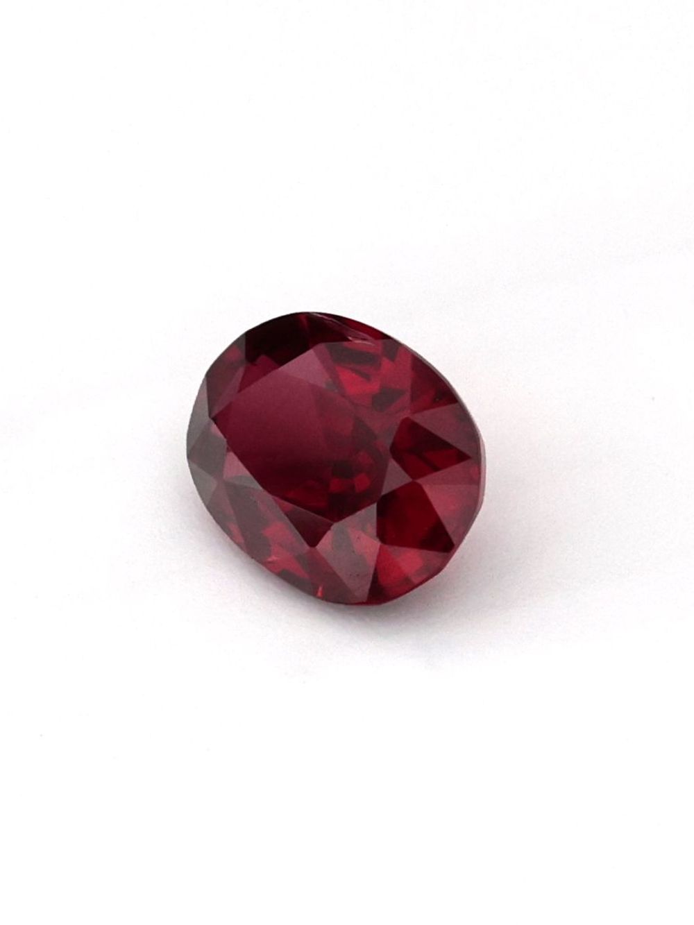 0.45 ct Red, Oval Ruby 