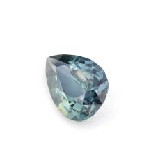 Nangi fine jewelry - teal / Peacock sapphire gemstone in gold