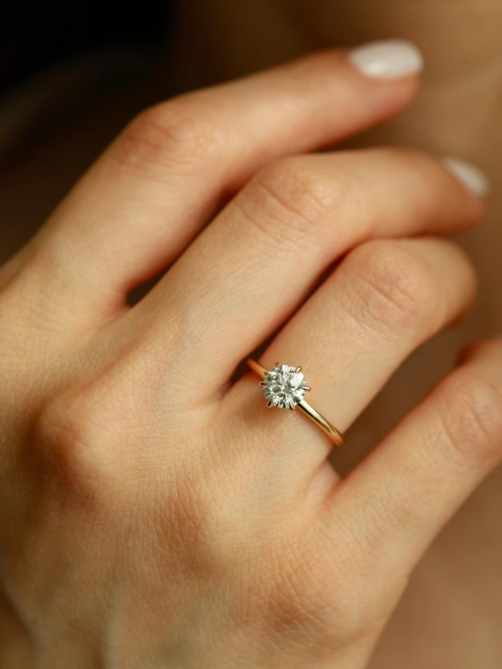 Big Swan Diamond Ring (1,00 carat)