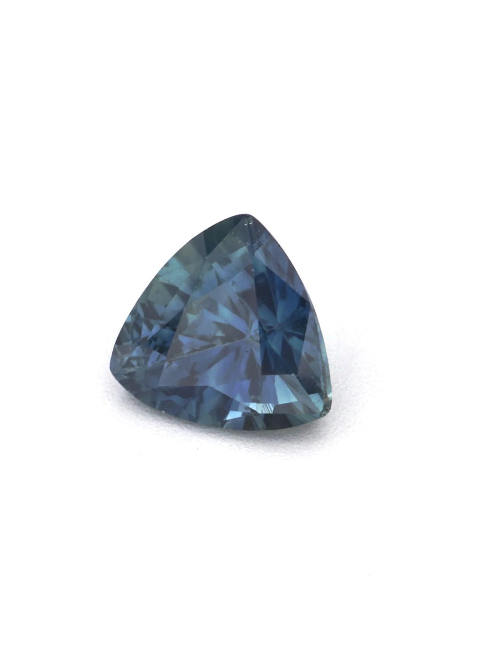 Midnight Reef Sapphire — 0.54 ct Trillion Cut