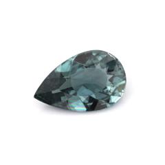 Nangi fine jewelry - teal / Peacock gemstone in gold