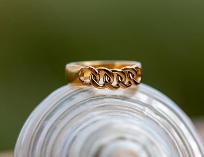 Nangi fine jewelry - ring in yellow gold