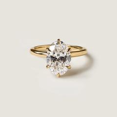 Nangi fine jewelry - white ring in gold