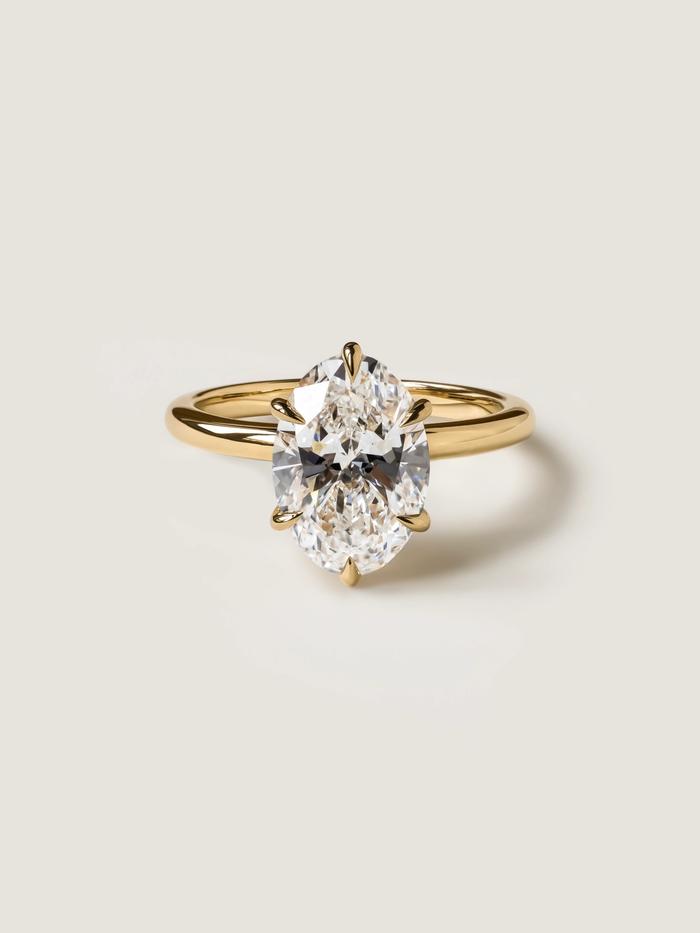 Nangi fine jewelry - white ring in gold