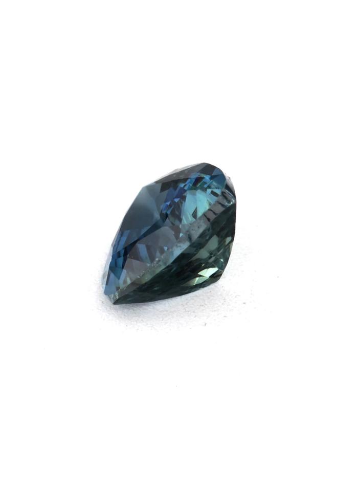 Nangi fine jewelry - teal / Peacock gemstone in gold