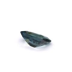 Nangi fine jewelry - teal / Peacock sapphire gemstone in gold