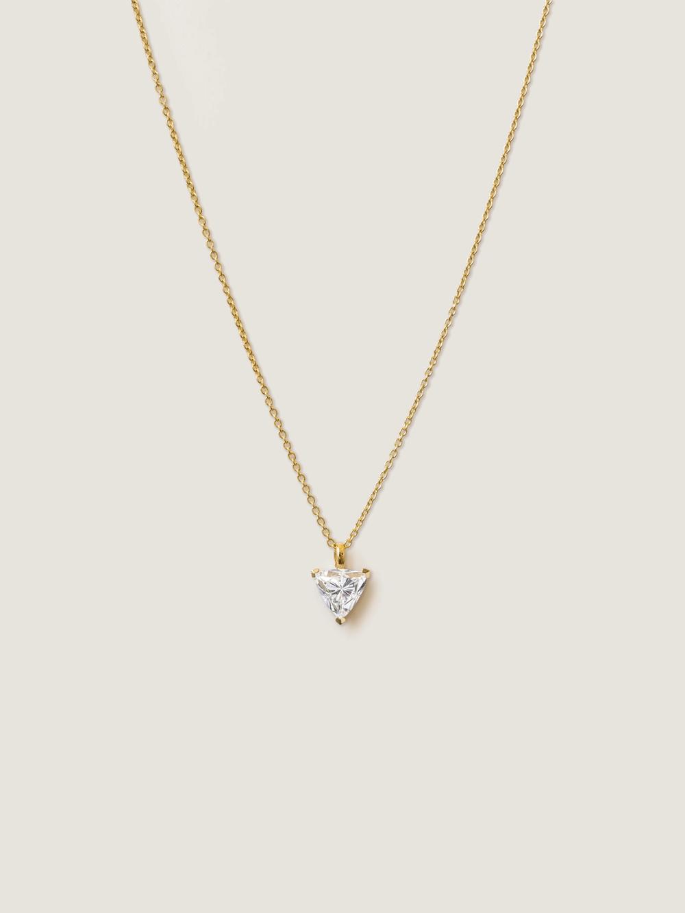  Swan Trillion Diamond Necklace