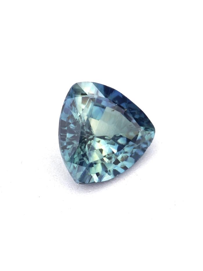 Nangi fine jewelry - teal / Peacock gemstone in gold