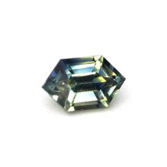 Nangi fine jewelry - teal / Peacock gemstone in gold