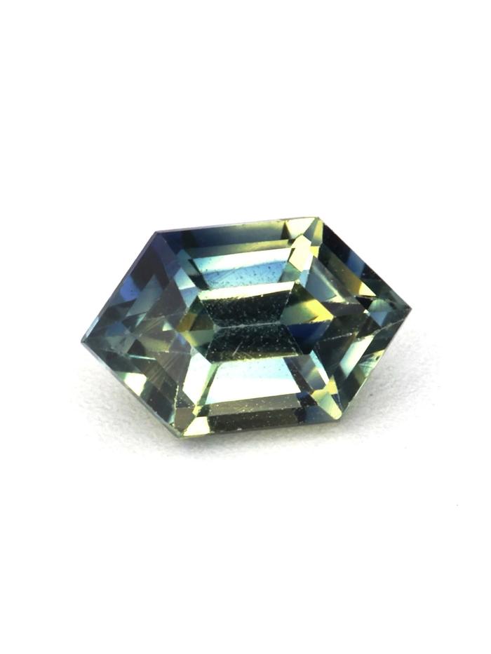 Nangi fine jewelry - teal / Peacock gemstone in gold