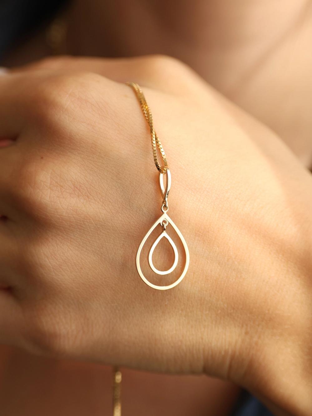 Nangi Signature Drop Pendant