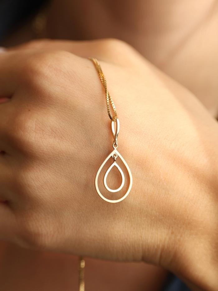 Nangi fine jewelry - necklace in yellow gold