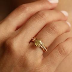 Nangi fine jewelry - yellow ring in yellow gold