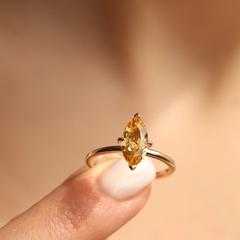 Nangi fine jewelry - yellow ring in gold