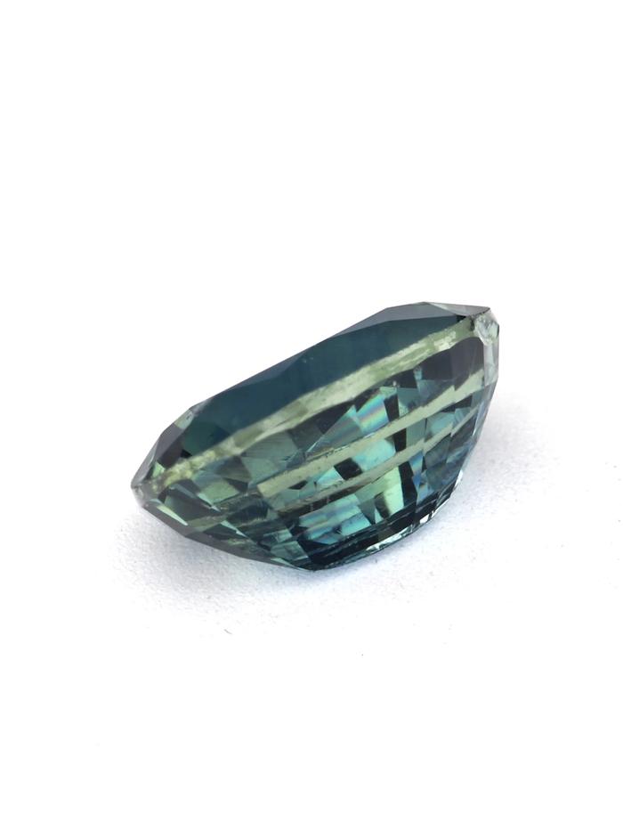 Nangi fine jewelry - teal / Peacock gemstone in gold