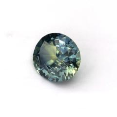 Nangi fine jewelry - teal sapphire gemstone in gold