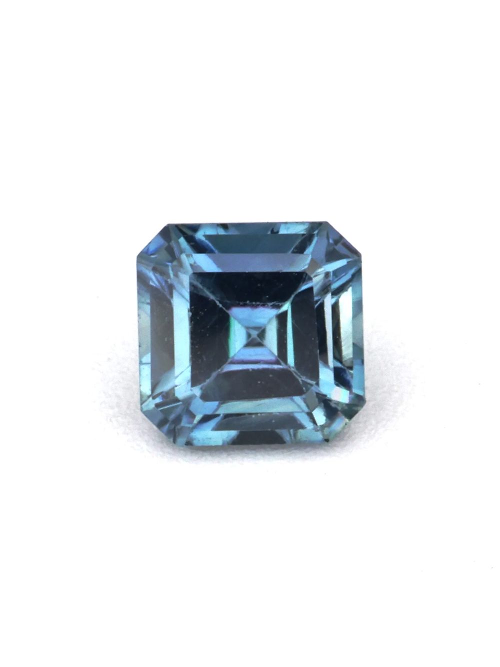 Ceylon Breeze Sapphire — 0.37 ct Asscher Cut