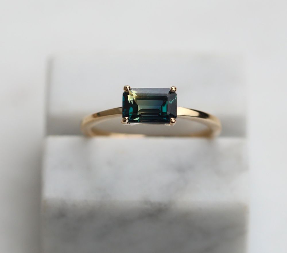 Nangi fine jewelry - blue ring i gull