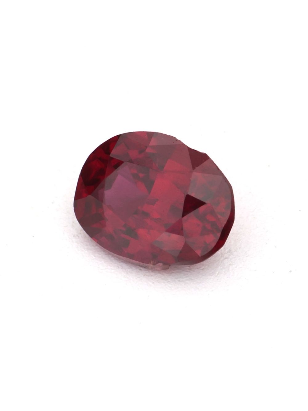 0.29 ct Unheated Royal Red Ruby, Oval